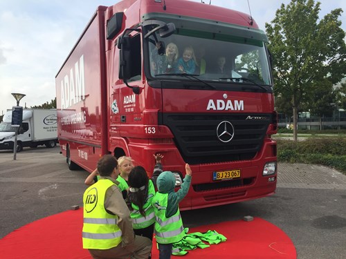 Skolebørnene havde det sjovt